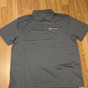 Harriton Gray Polo Shirt w/Southern Glazer Logo - 2XL -Lightweight & Breathable